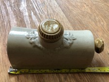 Antique Stoneware Hot Water Bottle Foot Warmer see photo for size and condition