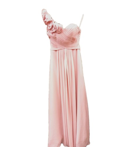 Prom bridesmaid dress - bridesmaid, blush
