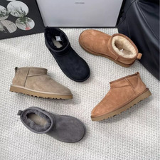UGG Winter Shoes Ladies Classic Ultra Mini Boots Ankle Boots Winter Warm Shoes