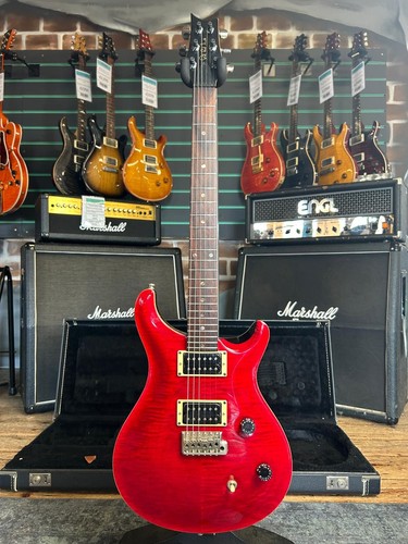Prs ce24 scarlet red 1990 - ce24,