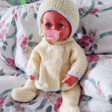 Tiny Tears Doll 16H 3/4 Eye