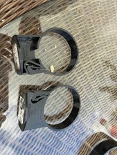 ROUND EASYFIT PIPE CLIPS BLACK 68MM