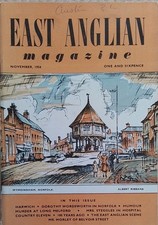 East Anglian Magazine Nov 1954, Murder at Long Melford, Harwich, Mr Morley