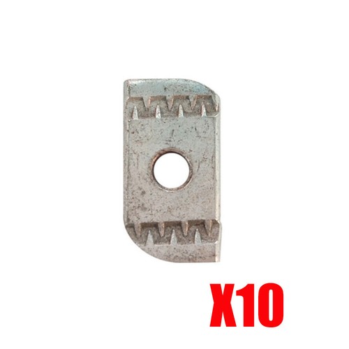 50pc stainless steel slot - m8,