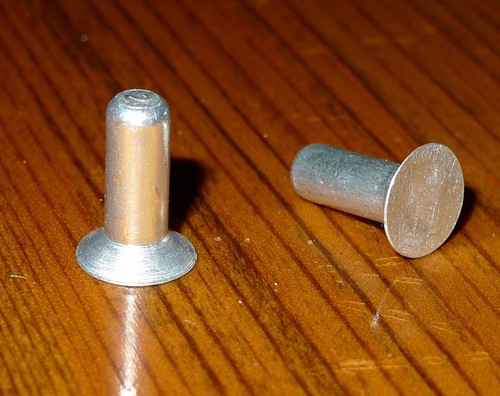 Solid aluminium countersunk - aluminium,