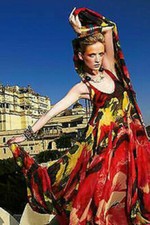 *SPECTACULAR RARE LUXURIOUS ALLSAINTS LOLITA PARACHUTE SILK MAXI DRESS UK 8 US 4