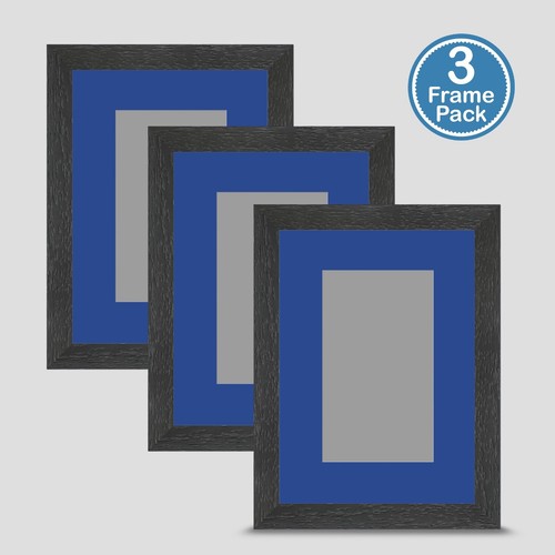 Photo frame grey 7x5 inch - frame,