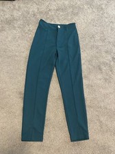 Ladies Trousers - Green - Size M - 10 / 12 . R&R, Cropped , Capri , ROCKABILLY