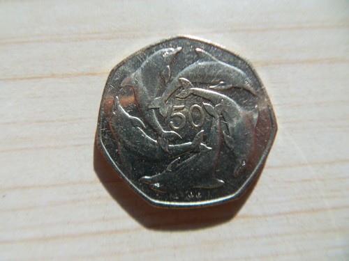 1990 gibraltar 50p - 1990, 50