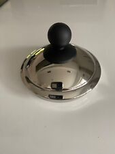 Aga Kettle spare Lid Stainless /Steel   a Genuine Aga Product rim dia 9cm