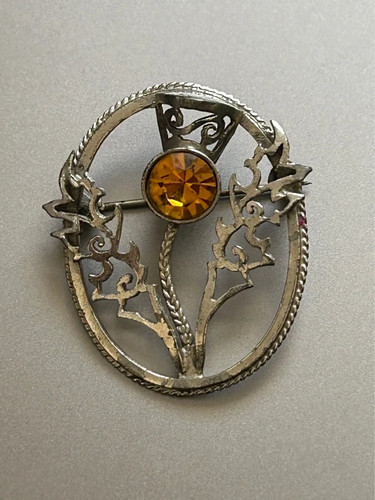 Vintage silver look - , scottish