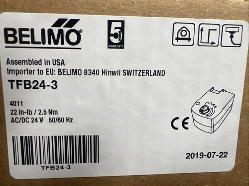 Belimo tfb24 electric - tfb24-3,
