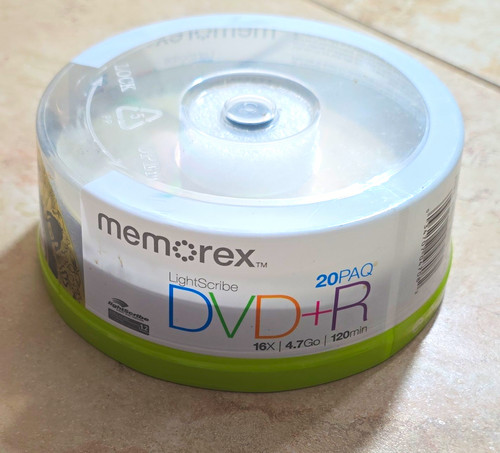 Memorex lightscribe recordable - memorex,