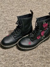 Dr. Martens Women's 1460 Vonda Floral Boots Size UK6