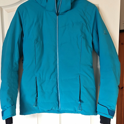 Salomon women blue hooded - blue,