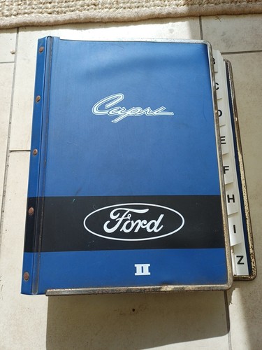 Ford capri parts supplement - capri,
