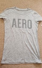 Aeropostale Grey Women's T-Shirt