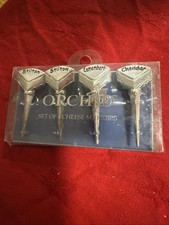 Set Of Four Orchid Cheese