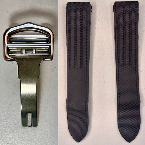20mm canvas strap buckle - &,