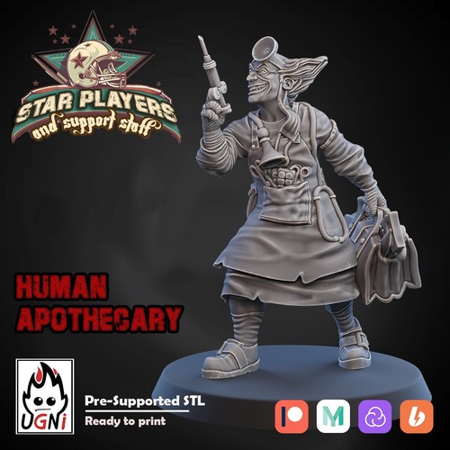 Human apothecary fantasy - human,