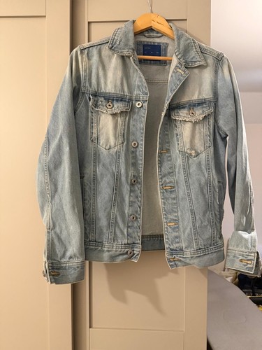Zara light blue denim jacket - light,
