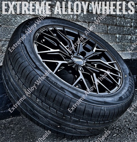 Black gtx alloy wheels - 18",