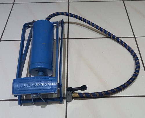 Vintage desmo blue - vintage, footpump