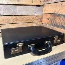 Black Briefcase Hard Case - Read Description