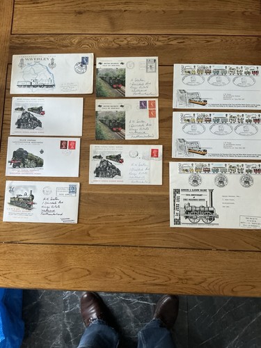 Railway commemorative covers - commemorative,