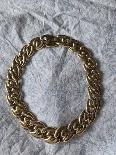 Vintage gold tone chunky link - vintage,