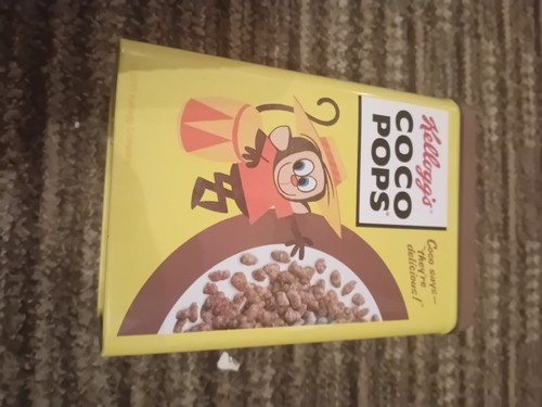 Very rare coco pops cereal - very, tin