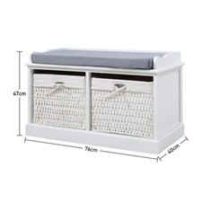 Hallway Shoe Rack Bench Seat