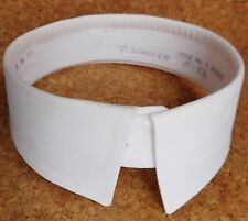 Vintage starched shirt collar
