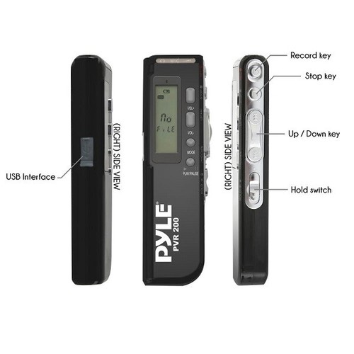 Pyle pvr200 digital voice - pyle,