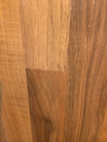 Blocked oak effect kitchen - oak,