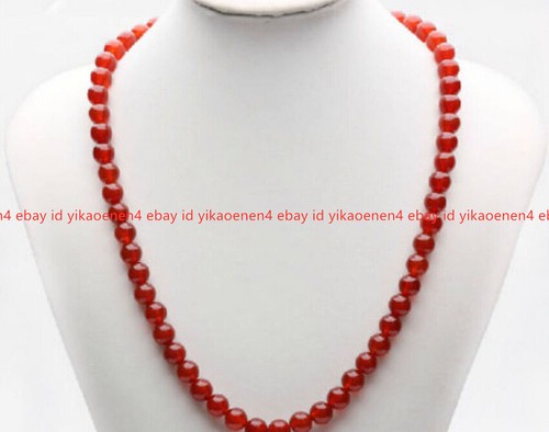Genuine natural 8mm red - genuine,