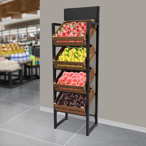 4tier market retail display - market,