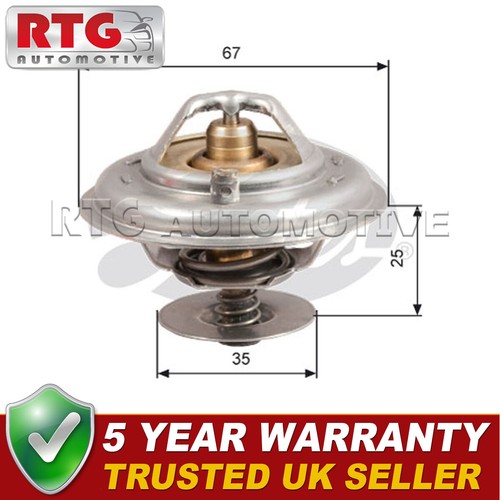 Thermostat coolant fits a6 - thermostat,