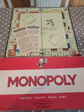 Vintage Monopoly Board Game