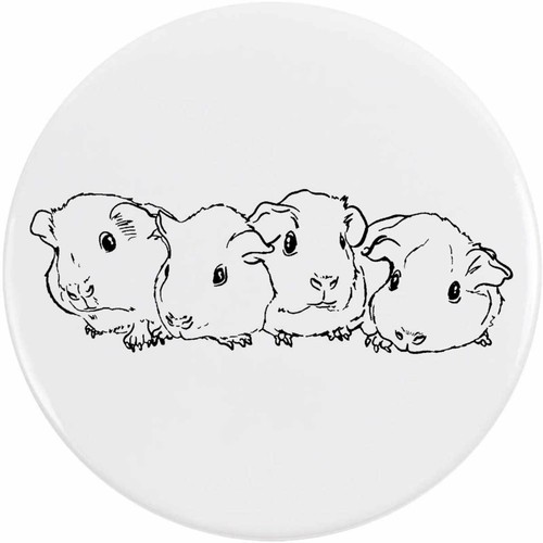 Baby guinea pigs button - 'baby,