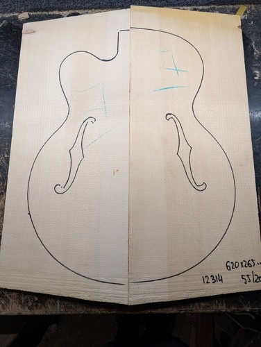 Large european spruce archtop - large,