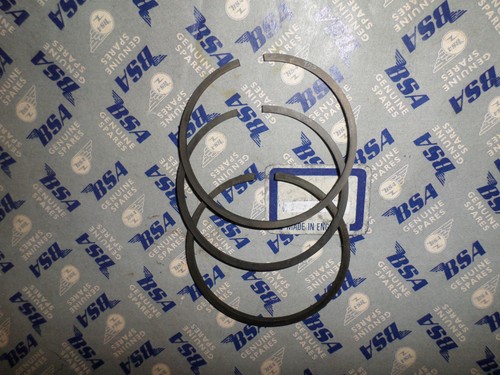 Genuine bsa c15 piston rings - c15,