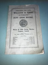 ANTIQUE WILLCOX & GIBBS SEWING