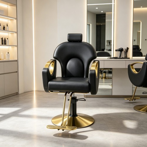 Hydraulic styling chair - styling, for