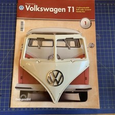 1/8 DEAGOSTINI BUILD YOUR OWN VW SAMBA T1 VAN issue 1 open all there 