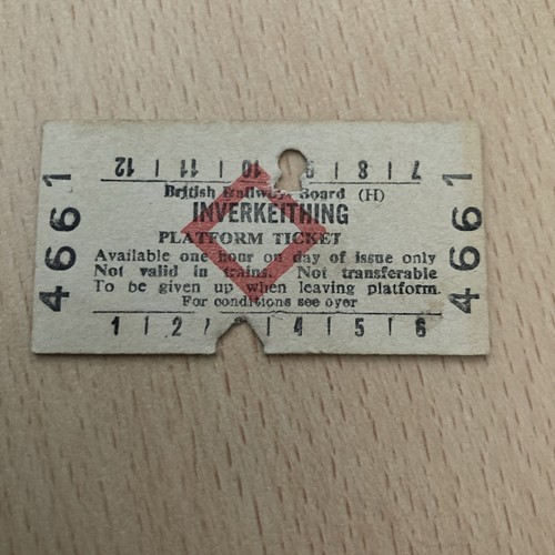 Platform ticket - platform.,