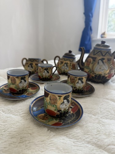 Vintage japanese gilt moriage - vintage,
