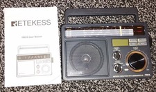 Retekess TR618 Portable FM AM SW Radio, Digital Shortwave Radio, Mains & Battery