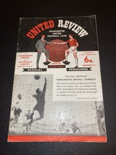 Man Utd 1964/65 Home Programs