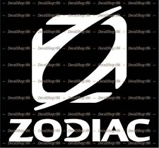 Zodiac Inflatable & Rigid Boats - CAR/SUV Vinyl Die-Cut Peel N' Stick Decals